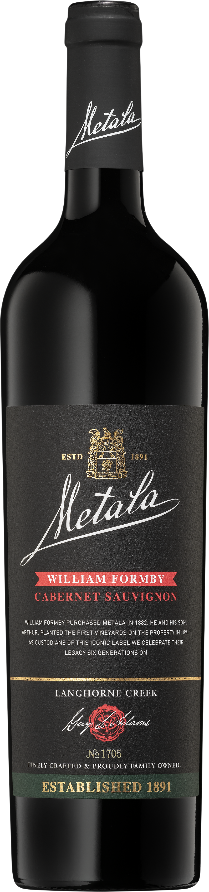 Metala William Formby Cabernet Sauvignon 2018